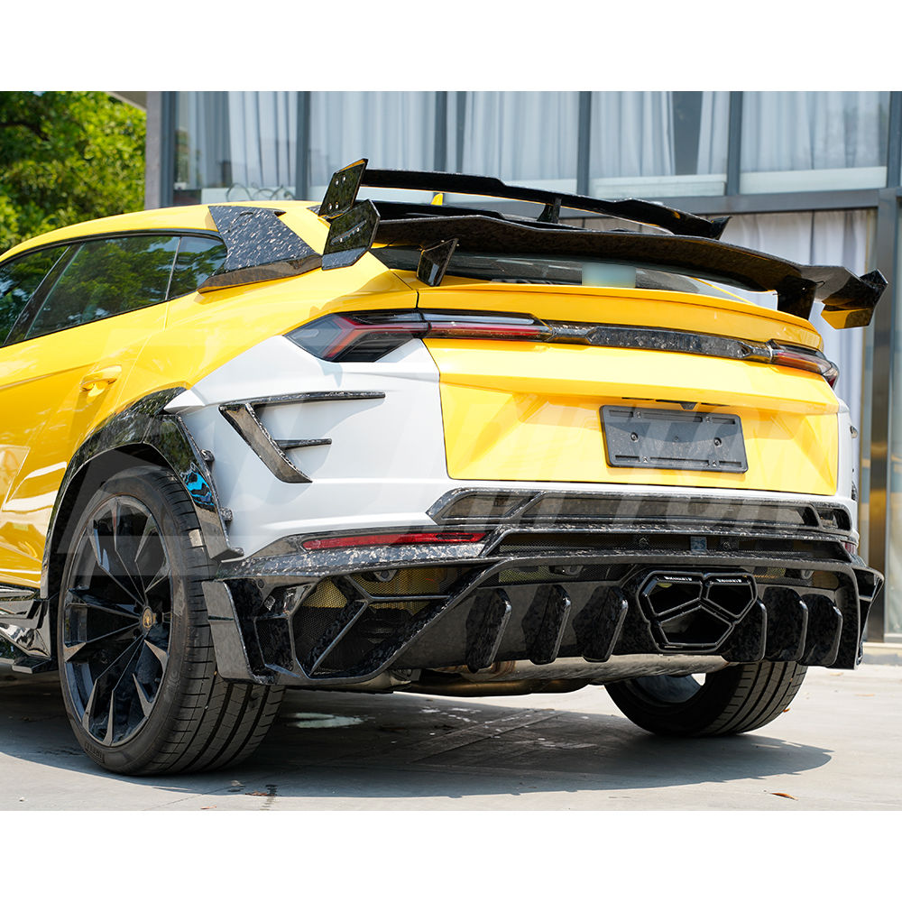Mansory Performance GT Style Dry Carbon Fiber Rear Spoiler Wing For Lamborghini URUS & S & Performante
