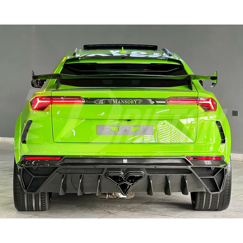 Mansory Performance GT Style Dry Carbon Fiber Rear Spoiler Wing For Lamborghini URUS & S & Performante