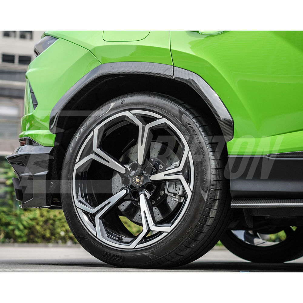 Mansory Style Dry Carbon Fiber Fender Wheel Flares Arches Trims For Lamborghini URUS