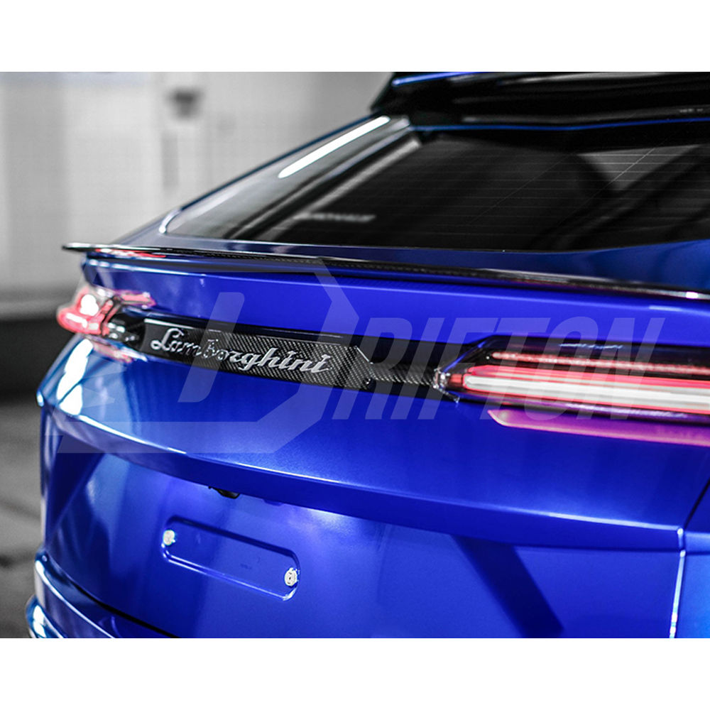 Mansory Style Dry Carbon Fiber Rear Trunk Center Trim For Lamborghini URUS