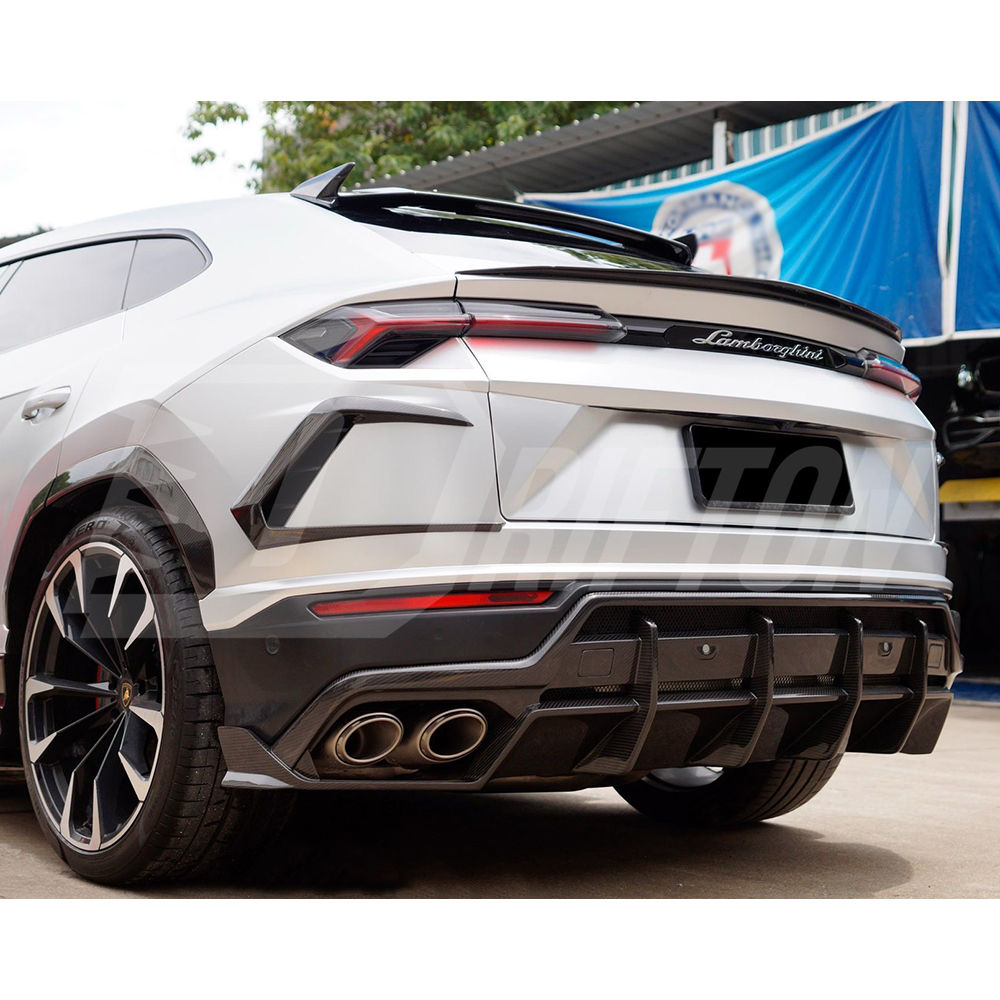 TopCar Style Dry Carbon Fiber Rear Diffuser For Lamborghini URUS