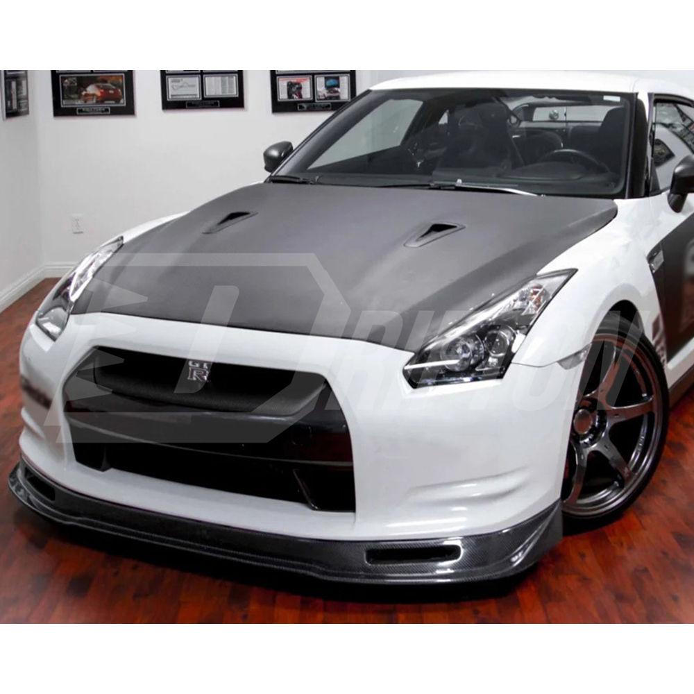 OEM Style Carbon Fiber Hood For Nissan R35 GTR 2008-2016 (7)