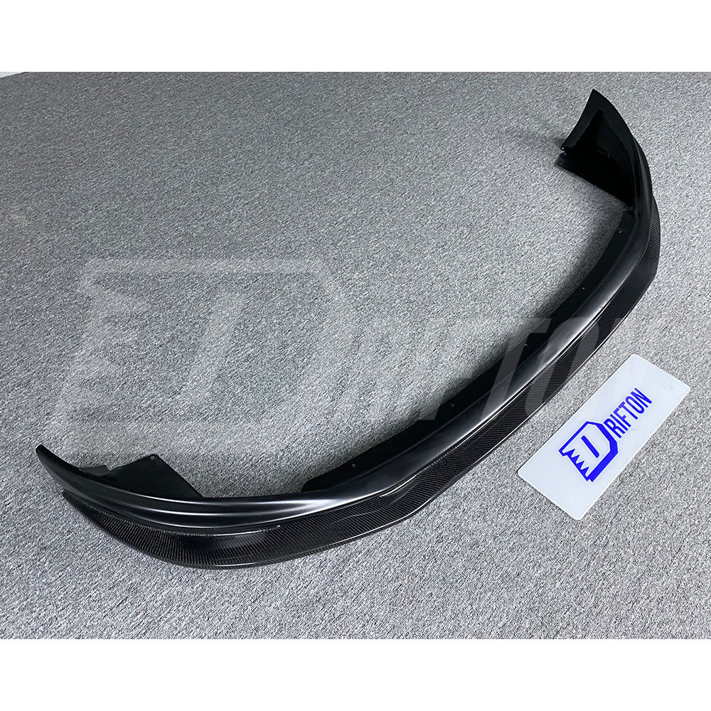 Varis Style Half Carbon Fiber Front Lip For Nissan 370Z Z34 2012-2019