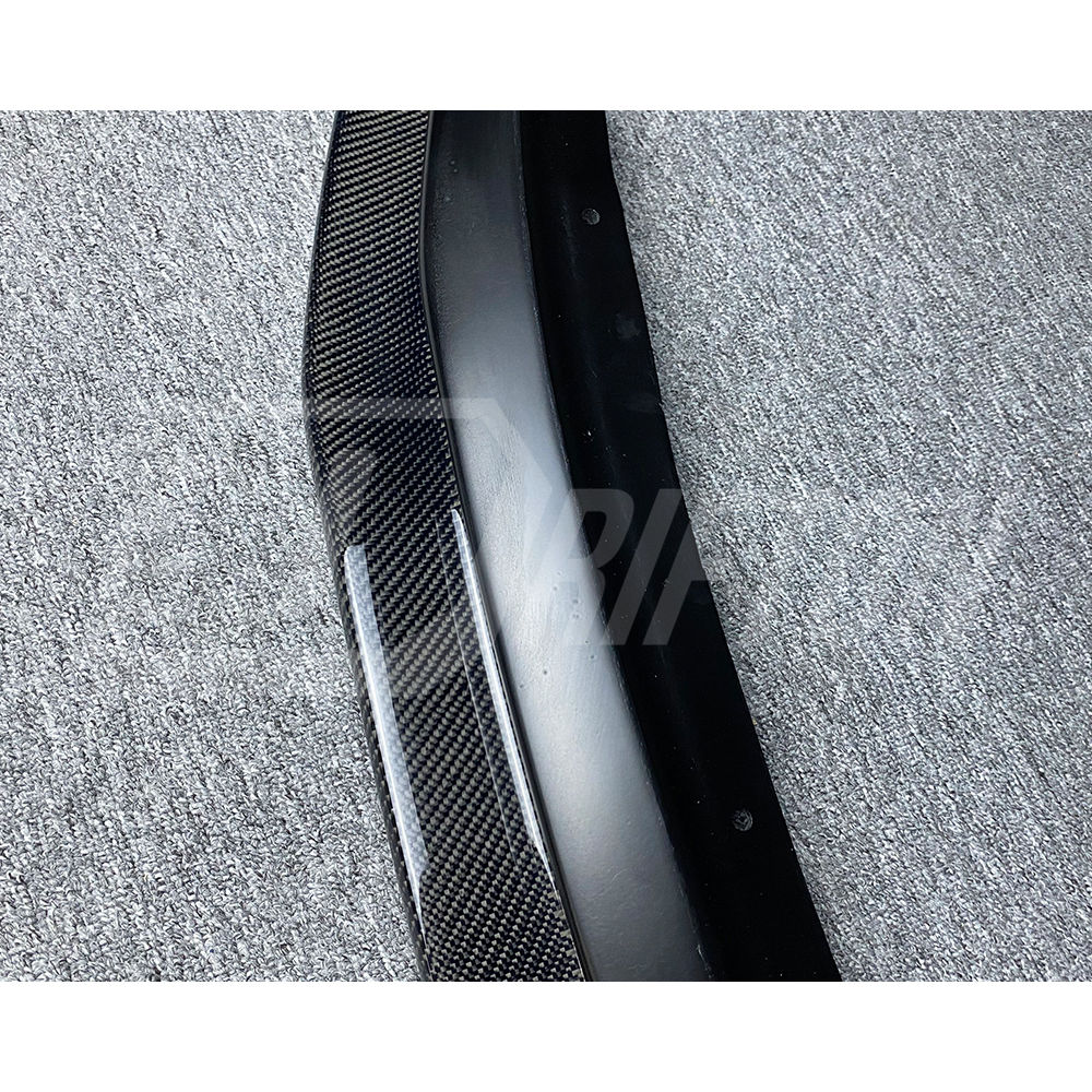 Varis Style Half Carbon Fiber Front Lip For Nissan 370Z Z34 2012-2019