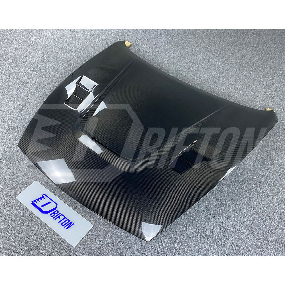 Vented Style Carbon Fiber Hood For Nissan 370Z Z34 2008-2019
