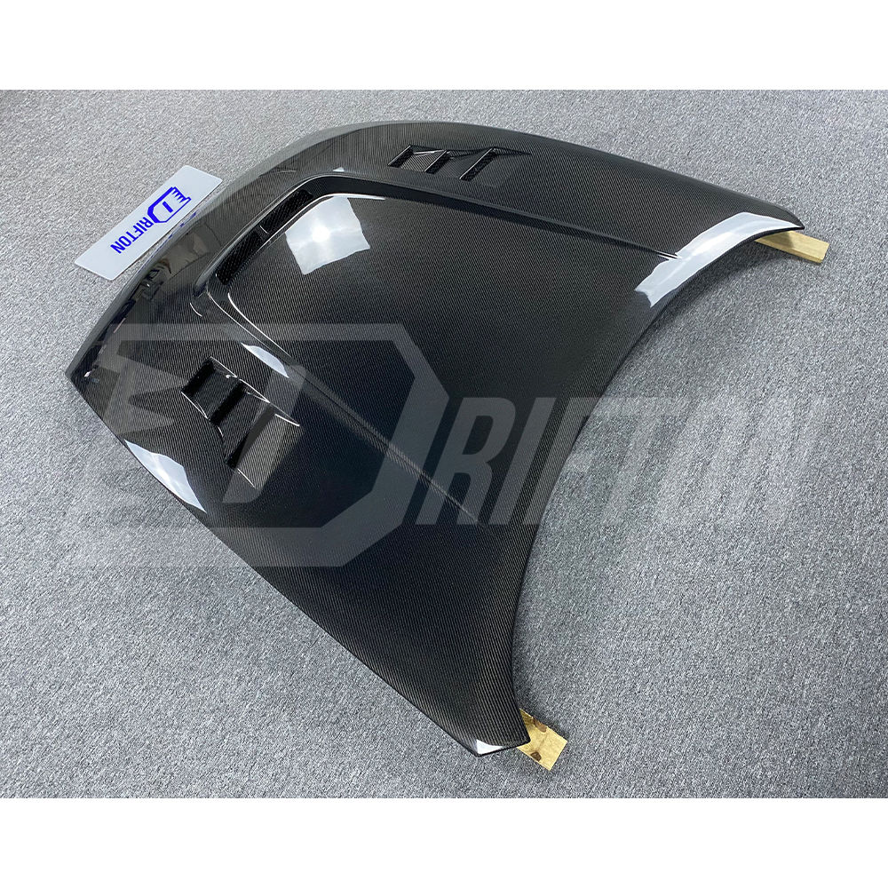 Vented Style Carbon Fiber Hood For Nissan 370Z Z34 2008-2019