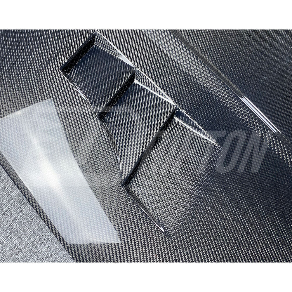 Vented Style Carbon Fiber Hood For Nissan 370Z Z34 2008-2019