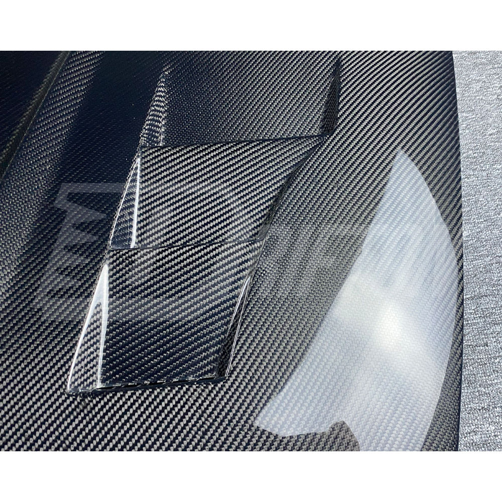 Vented Style Carbon Fiber Hood For Nissan 370Z Z34 2008-2019