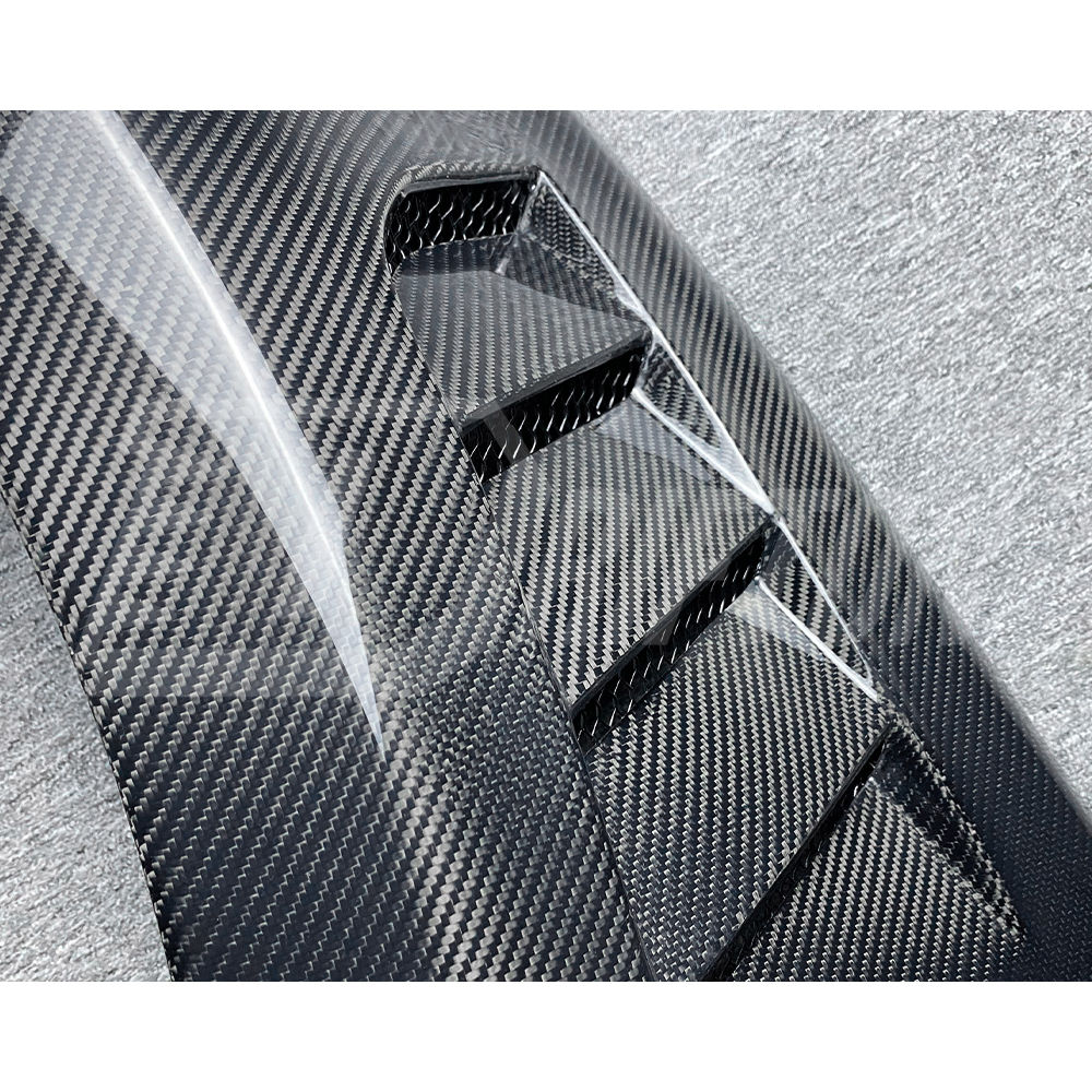 Vented V2 Style Carbon Fiber Fender For Nissan 370Z Z34 2008-2019