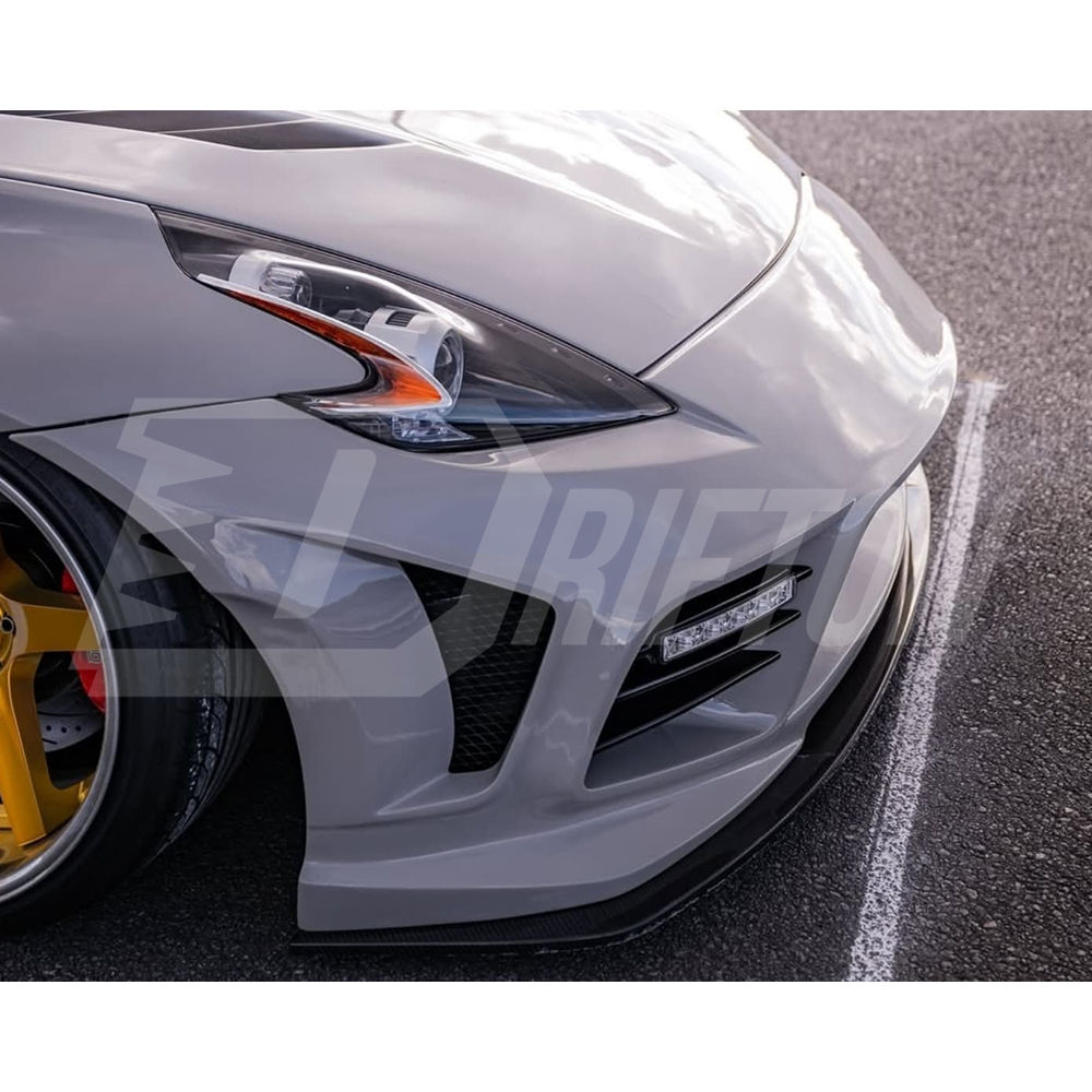 Weber Sport Zenith Line Style Glass Fiber Front Bumper For Nissan 370Z Z34 2008-2019