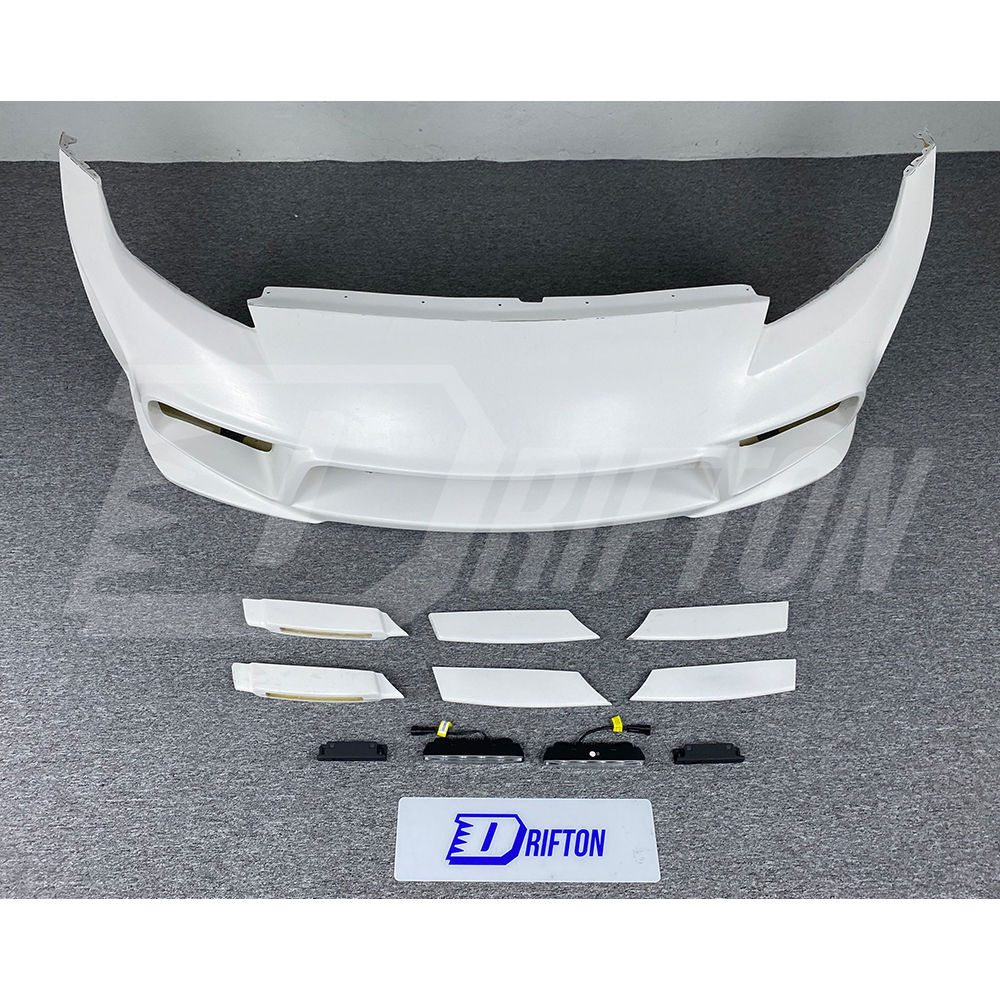 Weber Sport Zenith Line Style Glass Fiber Front Bumper For Nissan 370Z Z34 2008-2019