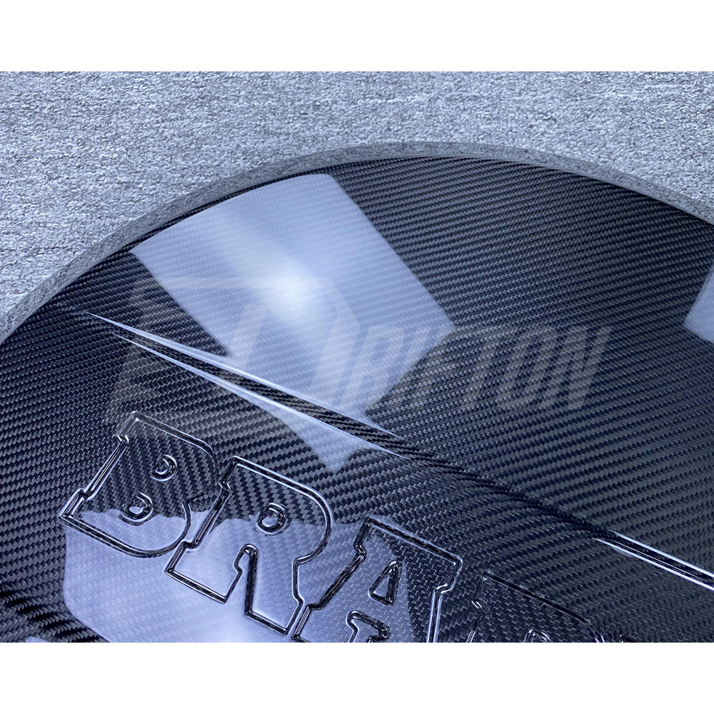 Brabx Style Dry Carbon Fiber Whell Spare Tire Cover For Mercedes Benz G-Class W463 2005-2018