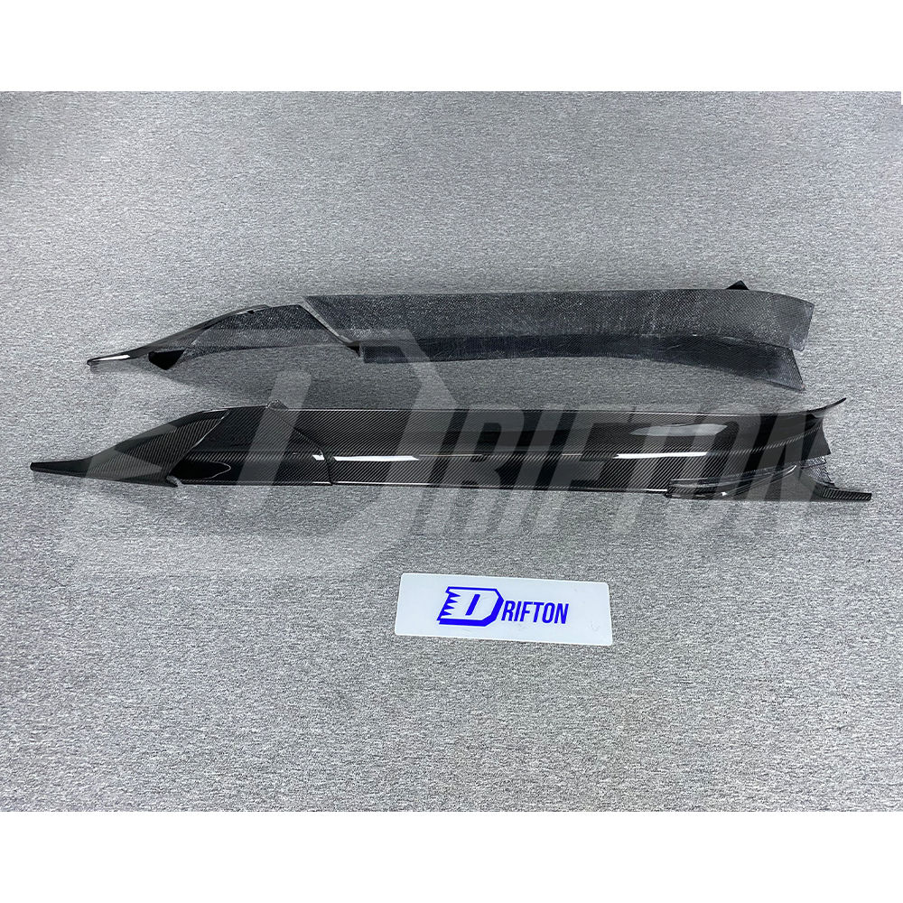 OEM Style Dry Carbon Fiber Side Skirt For Maserati MC20