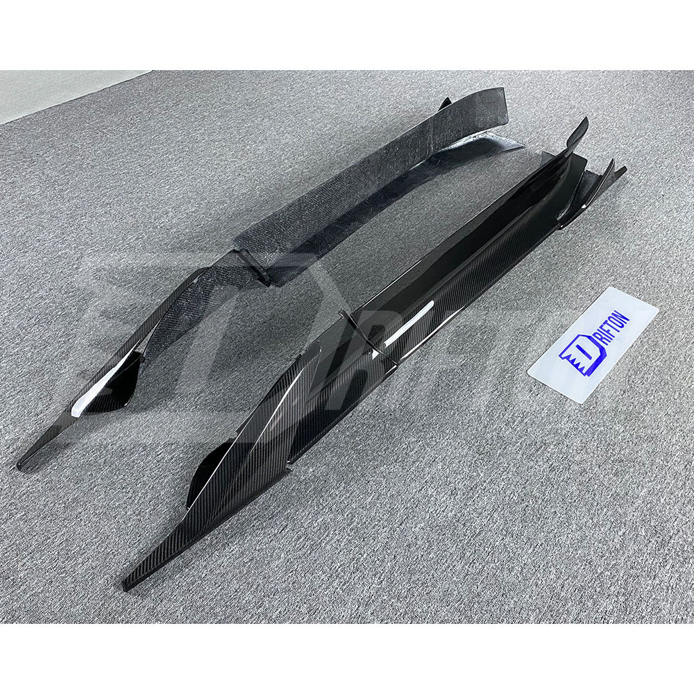 OEM Style Dry Carbon Fiber Side Skirt For Maserati MC20