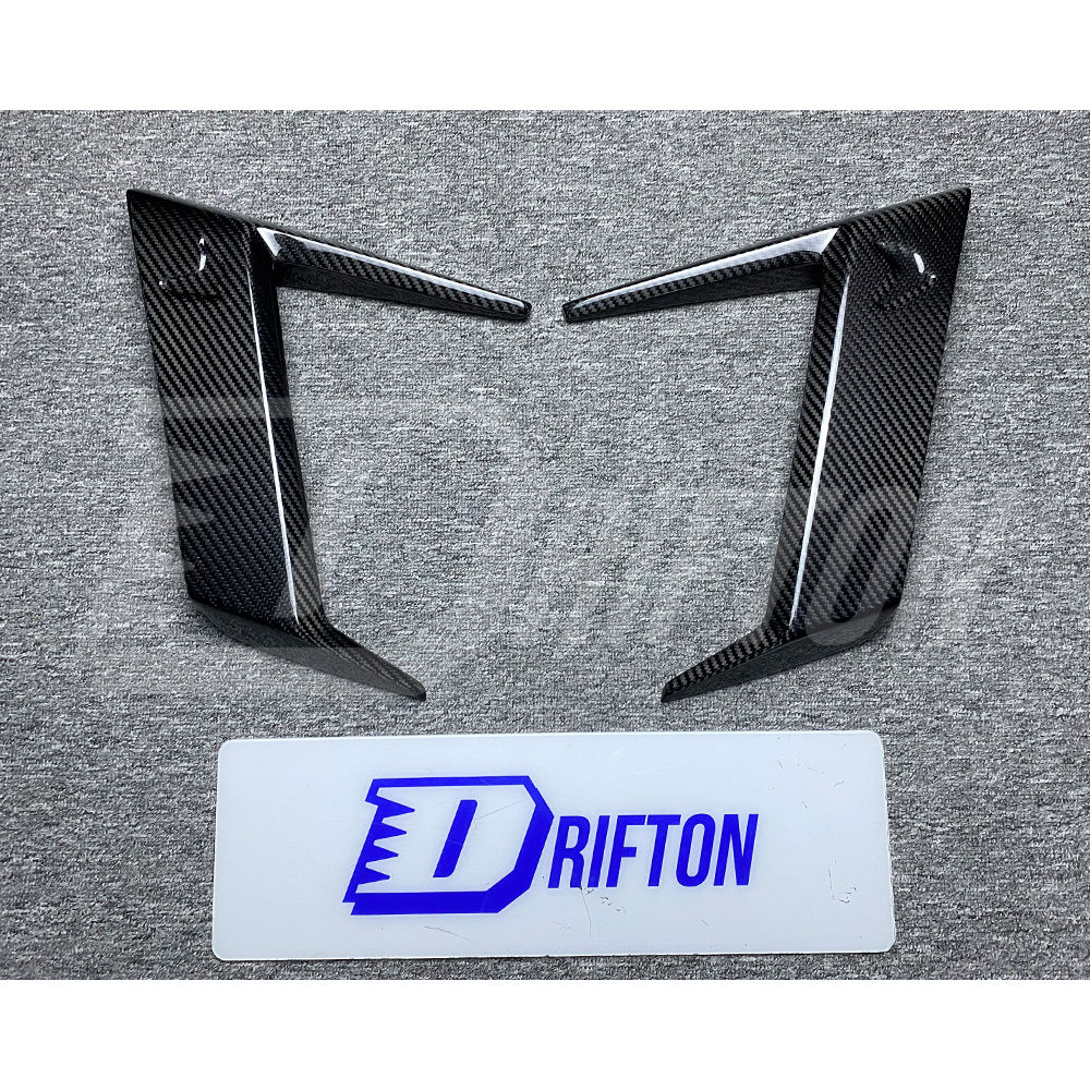 TopCar Style Dry Carbon Fiber Fender Trim Cover For Mercedes Benz G Class W464 AMG G63 2018-2024