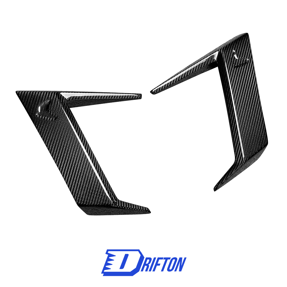 TopCar Style Dry Carbon Fiber Fender Trim Cover For Mercedes Benz G Class W464 AMG G63 2018-2024