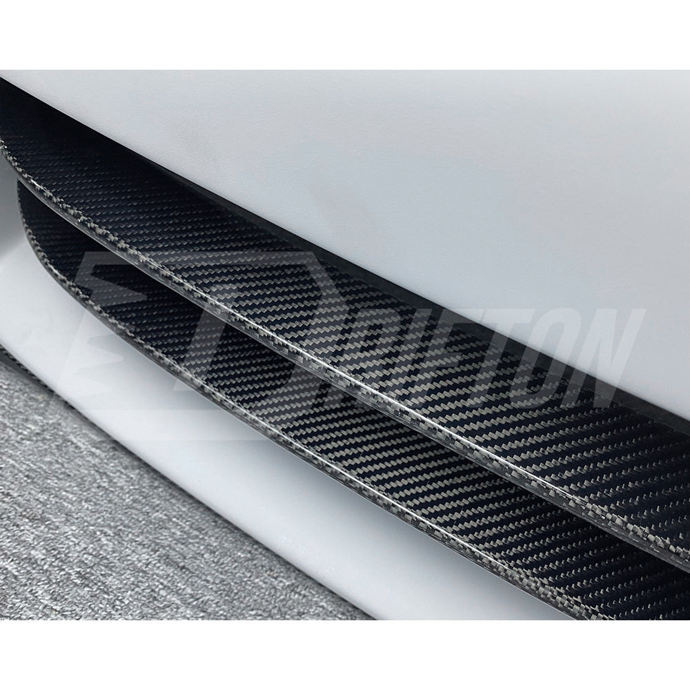 TopCar Style Half Carbon Fiber Front Bumper For Porsche 911 Carrera 991 991.1 991.2 Turbo S 2012-2018