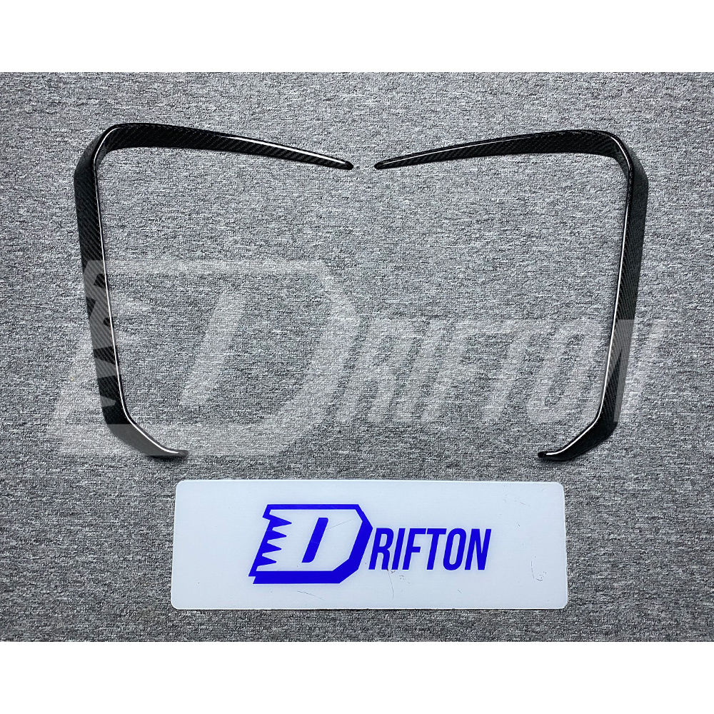 Paktechz Style Dry Carbon Fiber Front Canards For BMW X6 G06 LCI M60I 2024