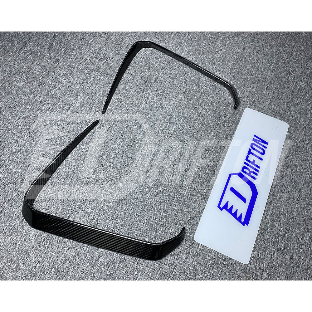 Paktechz Style Dry Carbon Fiber Front Canards For BMW X6 G06 LCI M60I 2024