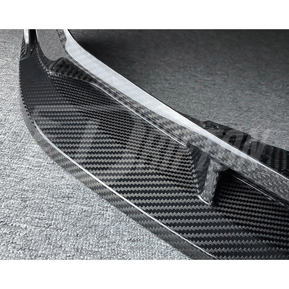 Paktechz Style Dry Carbon Fiber Front Lip For BMW X6 G06 LCI M60I 2024