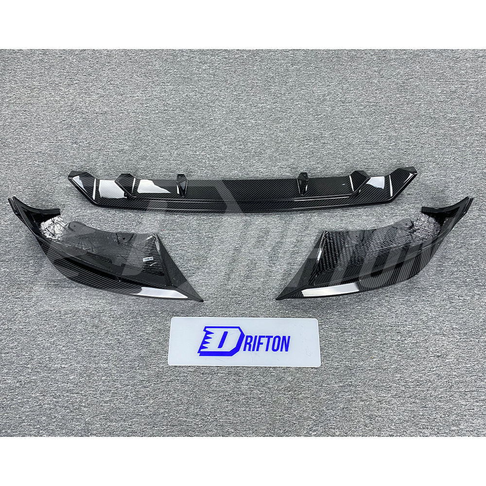 Paktechz Style Dry Carbon Fiber Front Lip For BMW X6 G06 LCI M60I 2024