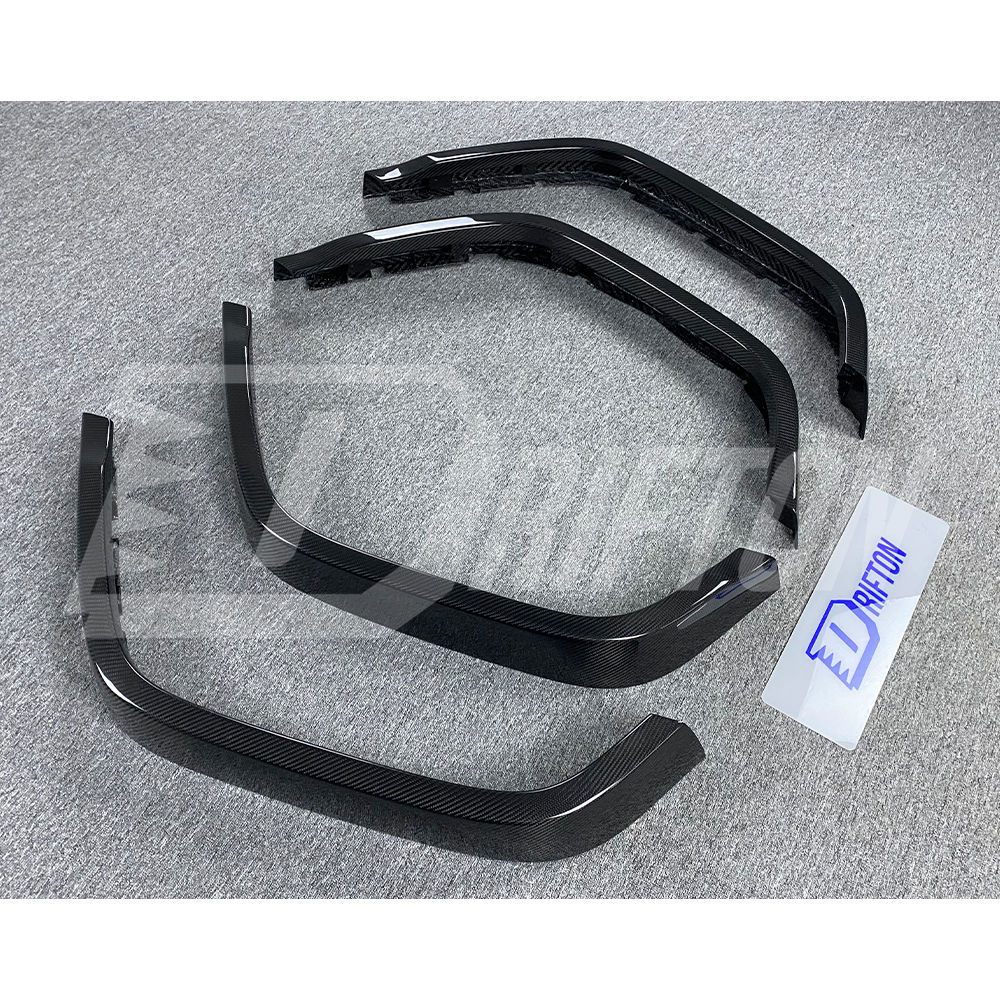 Dry Carbon Fiber Fender Extension Wheels Flares For Mercedes Benz G Class W464 G63 2019-2022