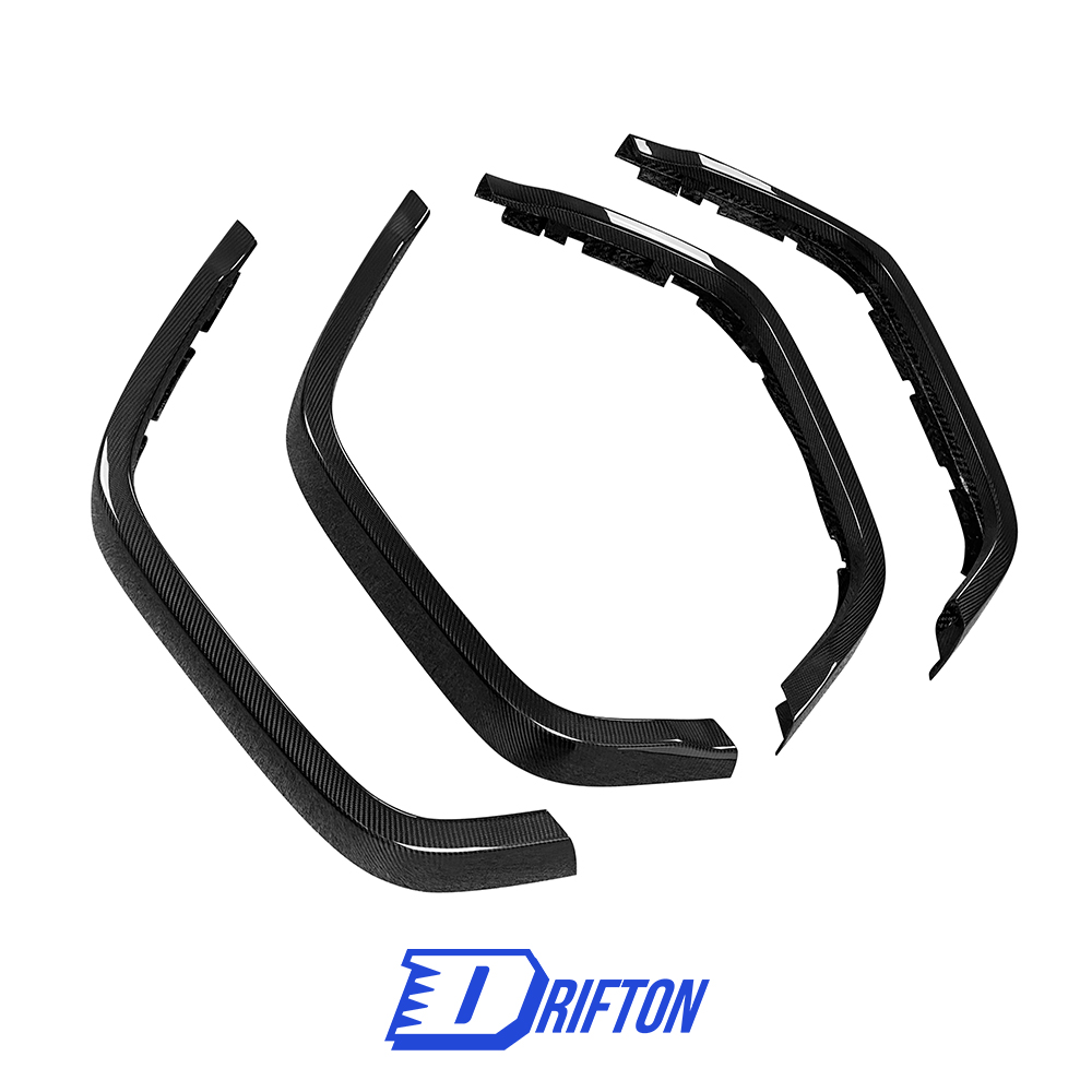 Dry Carbon Fiber Fender Extension Wheels Flares For Mercedes Benz G Class W464 G63 2019-2022