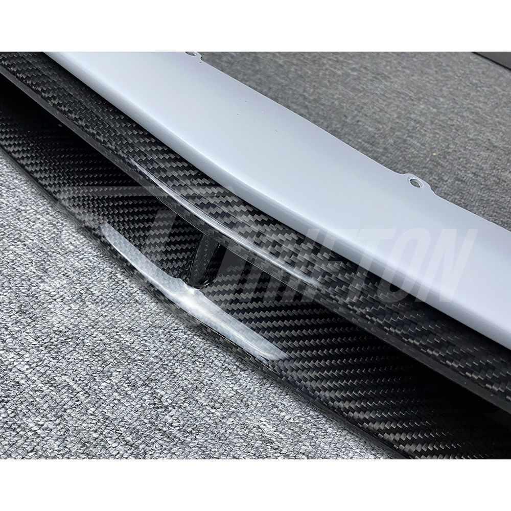 Mansory Style Dry Carbon Fiber Front Bumper For Bentley Continental GT GTC 2018-2024