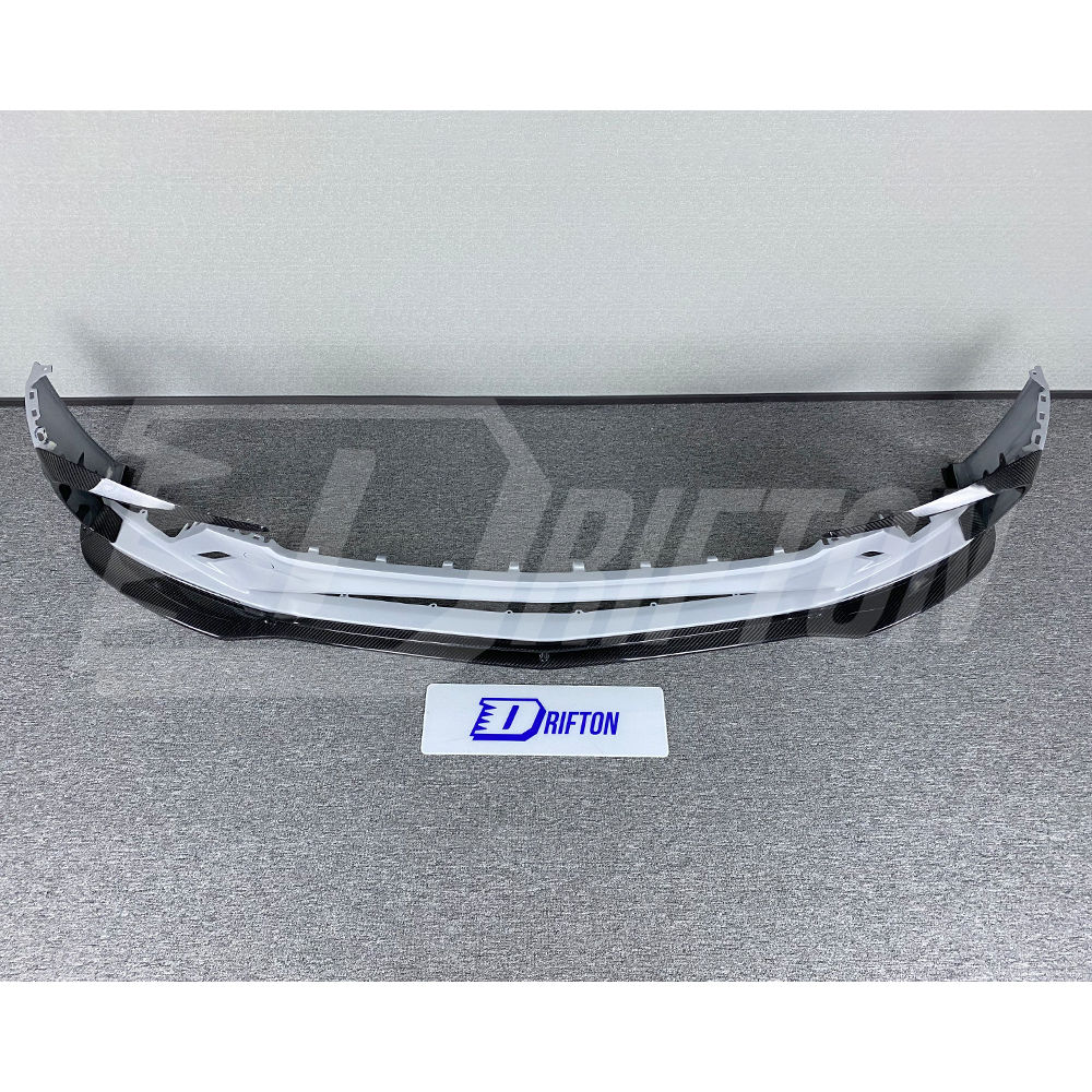 Mansory Style Dry Carbon Fiber Front Bumper For Bentley Continental GT GTC 2018-2024