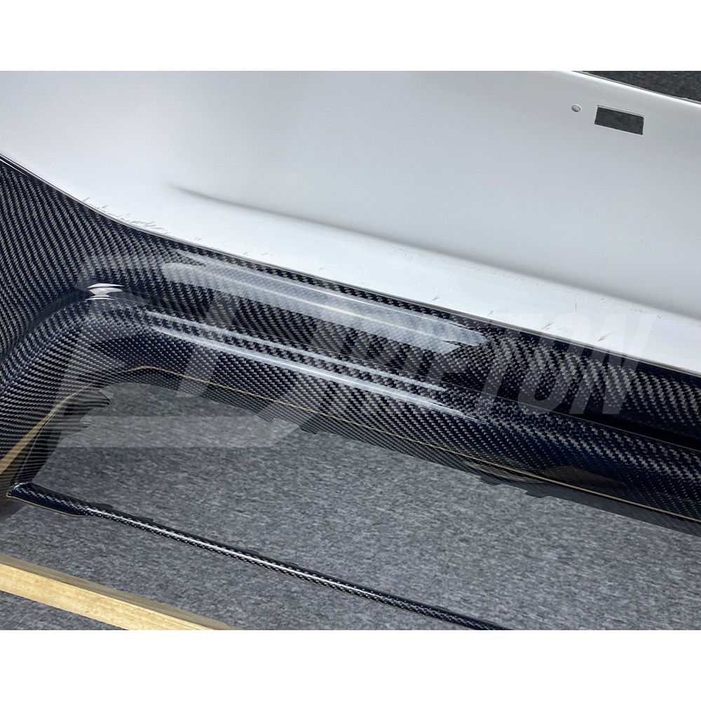 Nismo Style Partial Carbon Fiber Rear Bumper For Nissan R35 GTR 2008-2023