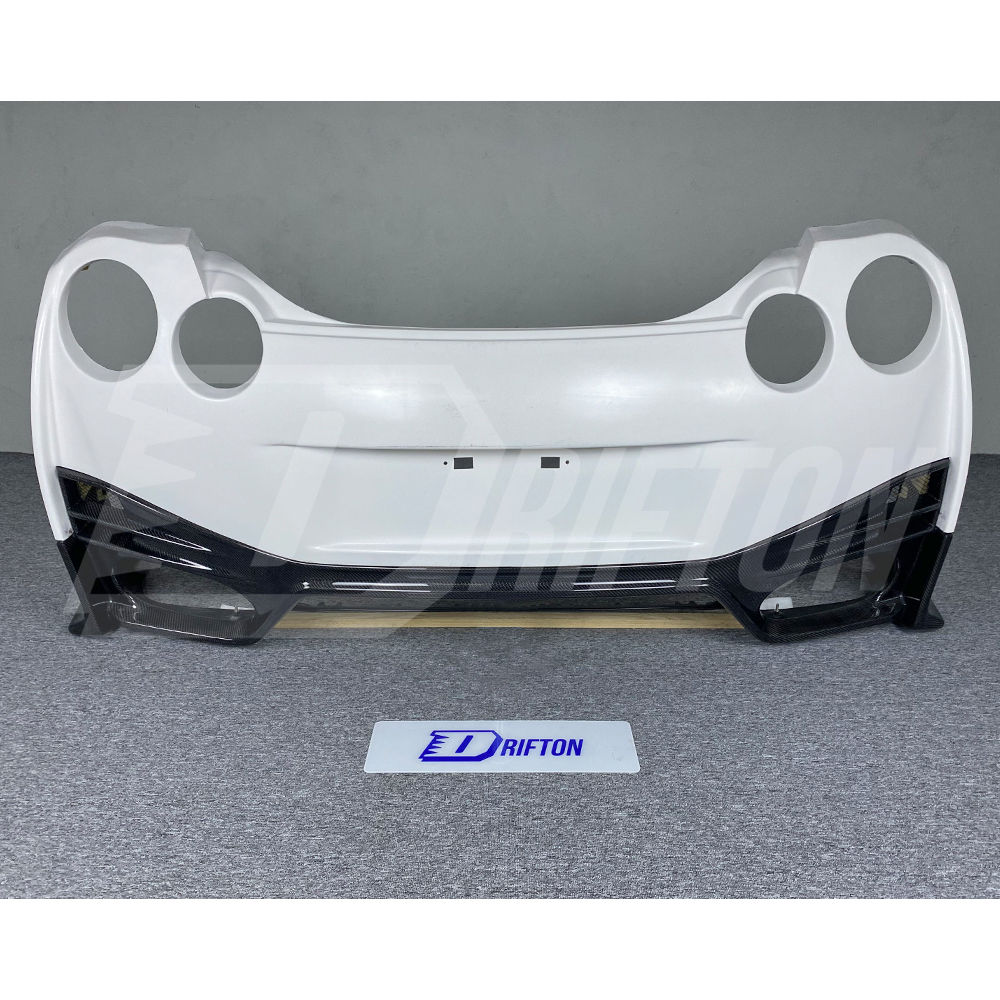 Nismo Style Partial Carbon Fiber Rear Bumper For Nissan R35 GTR 2008-2023