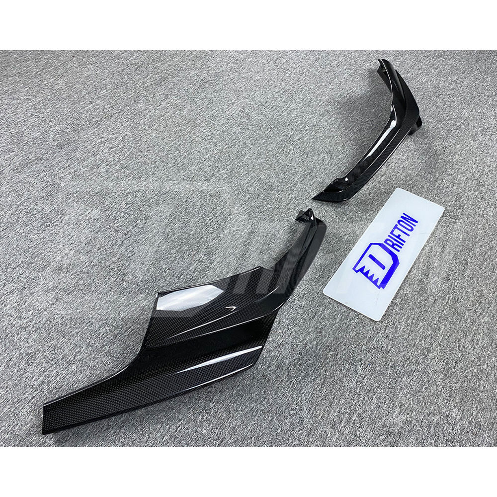Novitec Style Dry Carbon Fiber Rear Side Splitters For Ferrari 812 Superfast GTS 2017-2023