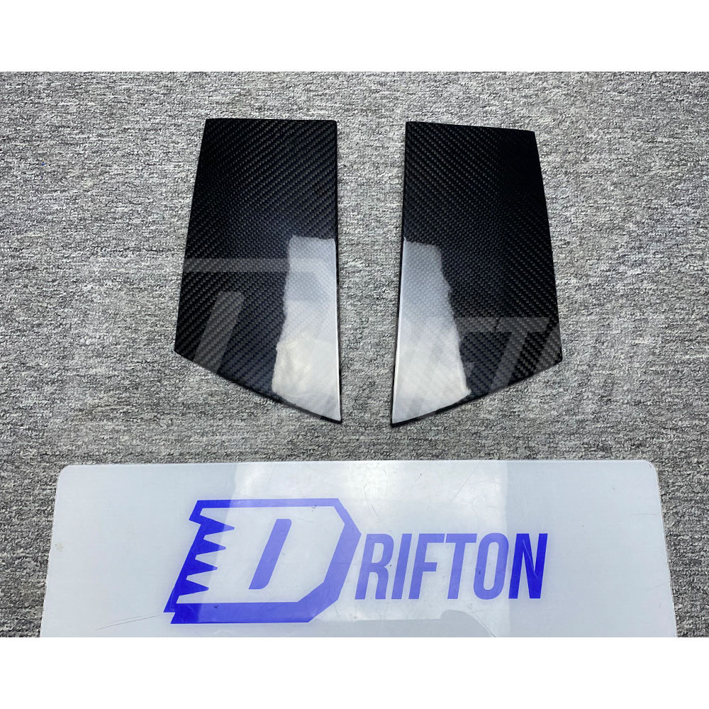 Dry Carbon Fiber B Pillar Cover Panel For Nissan 370Z Z34 2008-2019