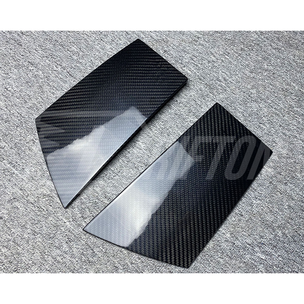 Dry Carbon Fiber B Pillar Cover Panel For Nissan 370Z Z34 2008-2019