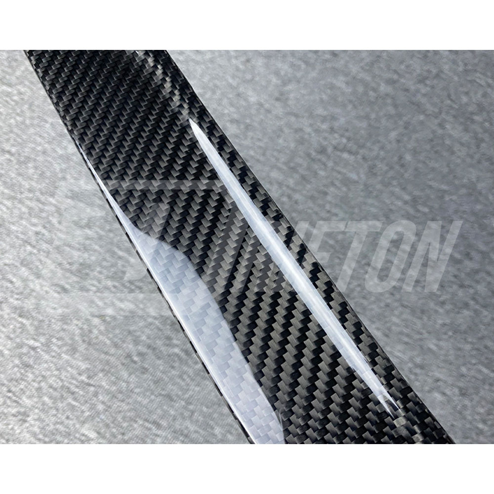 OEM Style Dry Carbon Fiber Front Bumper Side Vents Grille Trim For Porsche 911 Carrera 992.2 2024-On