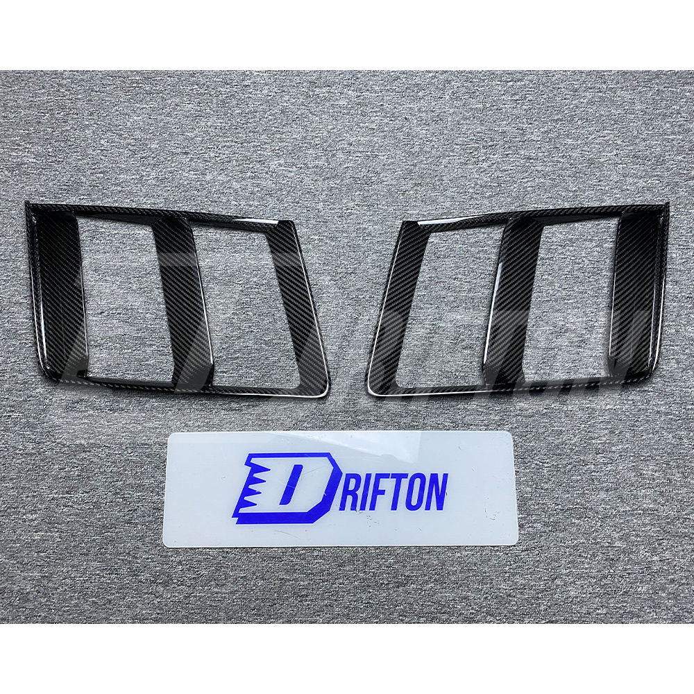 Dry Carbon Fiber Front Bumper Side Vents For Audi R8 V10 2016-2019