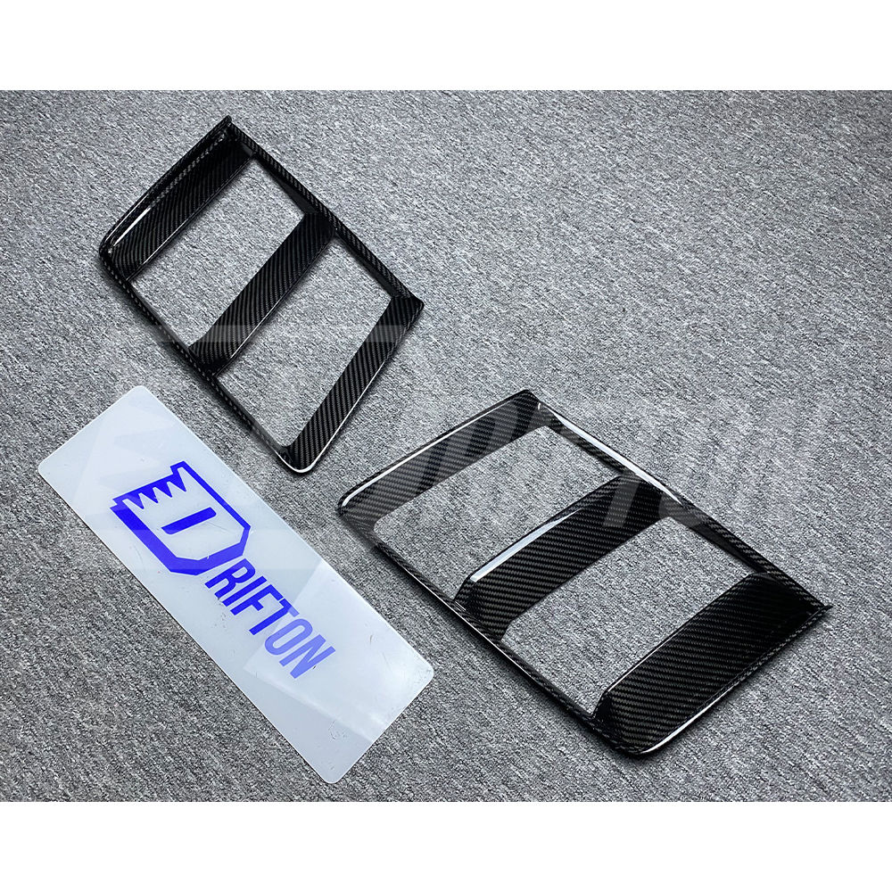 Dry Carbon Fiber Front Bumper Side Vents For Audi R8 V10 2016-2019