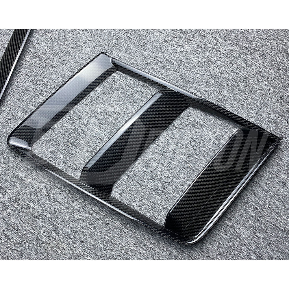 Dry Carbon Fiber Front Bumper Side Vents For Audi R8 V10 2016-2019