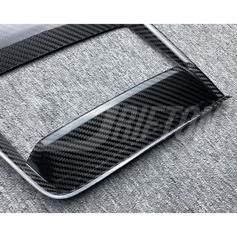 Dry Carbon Fiber Front Bumper Side Vents For Audi R8 V10 2016-2019