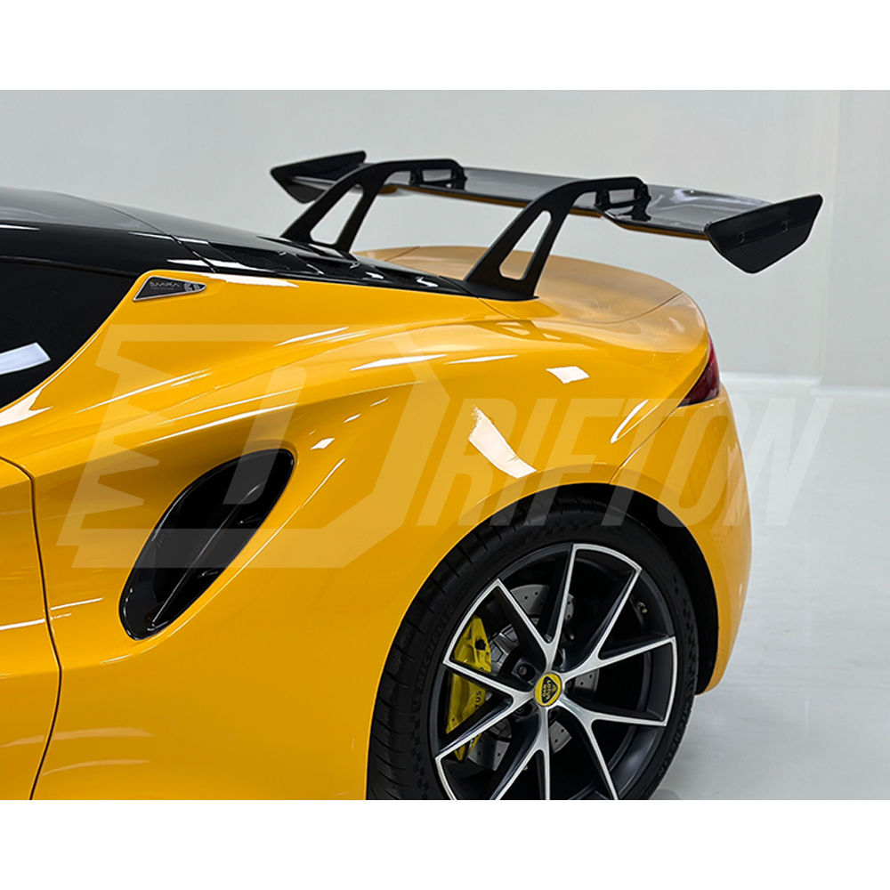 GT Style Dry Carbon Fiber Rear Spoiler Wing For Lotus Emira
