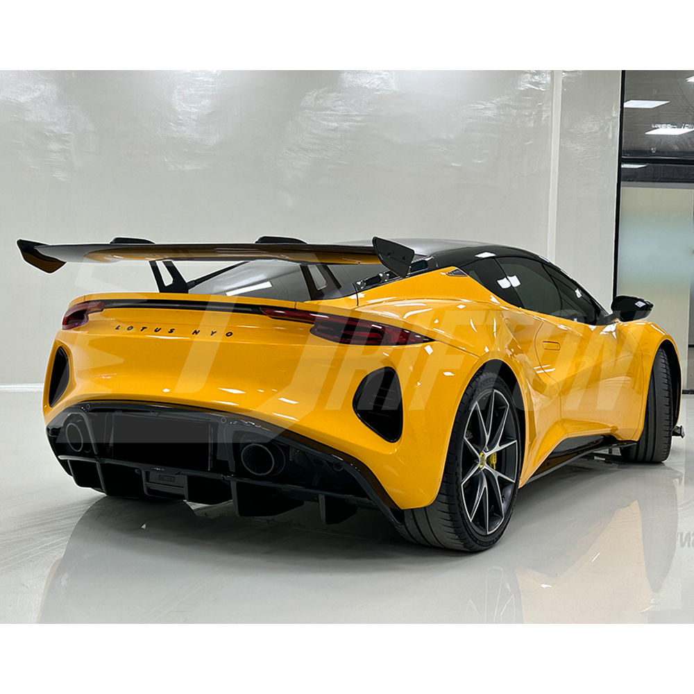 GT Style Dry Carbon Fiber Rear Spoiler Wing For Lotus Emira