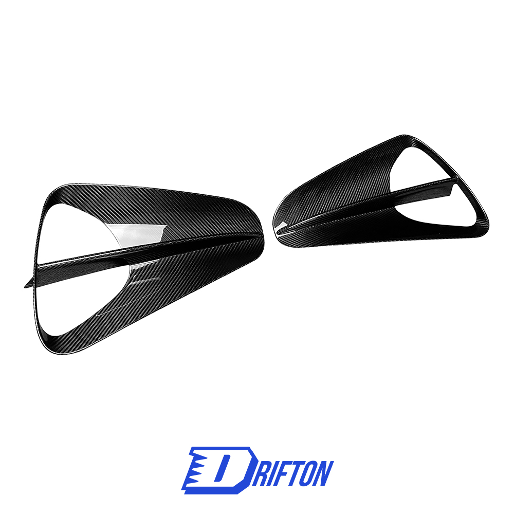 Kabel Style Dry Carbon Fiber Rear Bumper Air Vents Cover For Lotus Emira