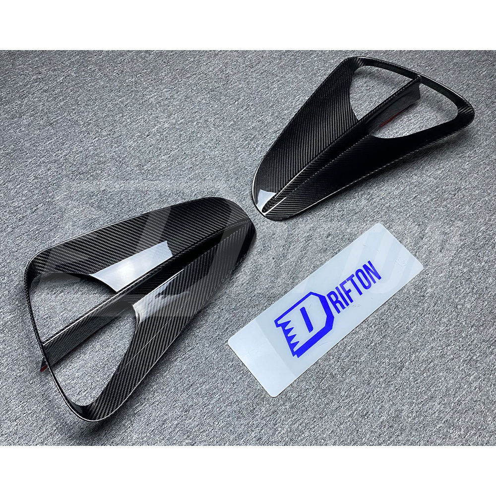 Kabel Style Dry Carbon Fiber Rear Bumper Air Vents Cover For Lotus Emira
