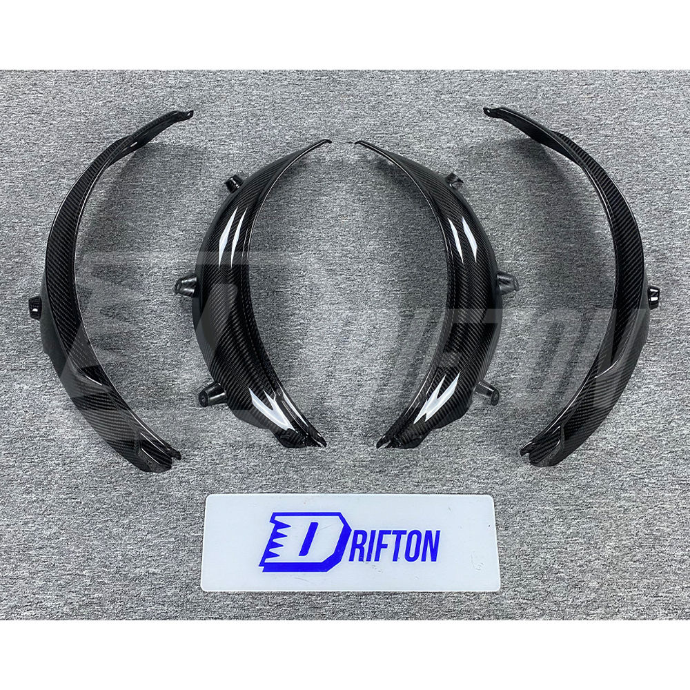 OEM Style Dry Carbon Fiber Wheel Arch Trim For BMW G80 G81 M3 2020-2024