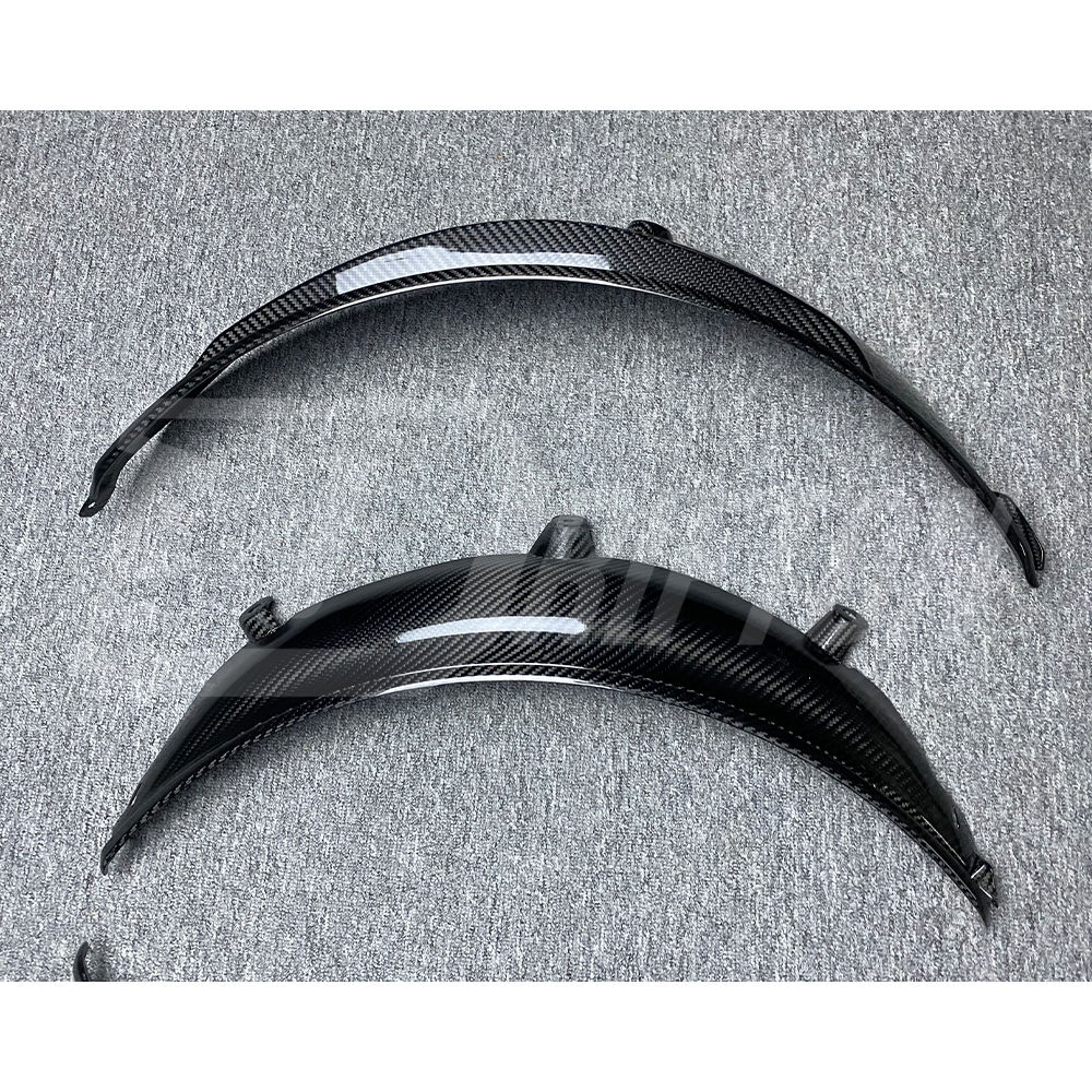 OEM Style Dry Carbon Fiber Wheel Arch Trim For BMW G80 G81 M3 2020-2024