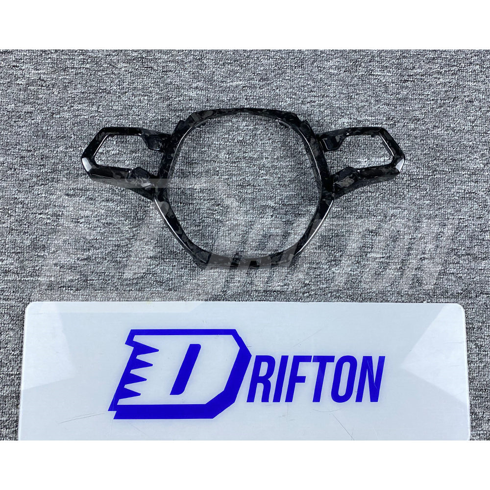 Forged Dry Carbon Fiber Steering Wheel Center Panel For Lamborghini Huracan LP610 & LP580 & EVO 2014-2025