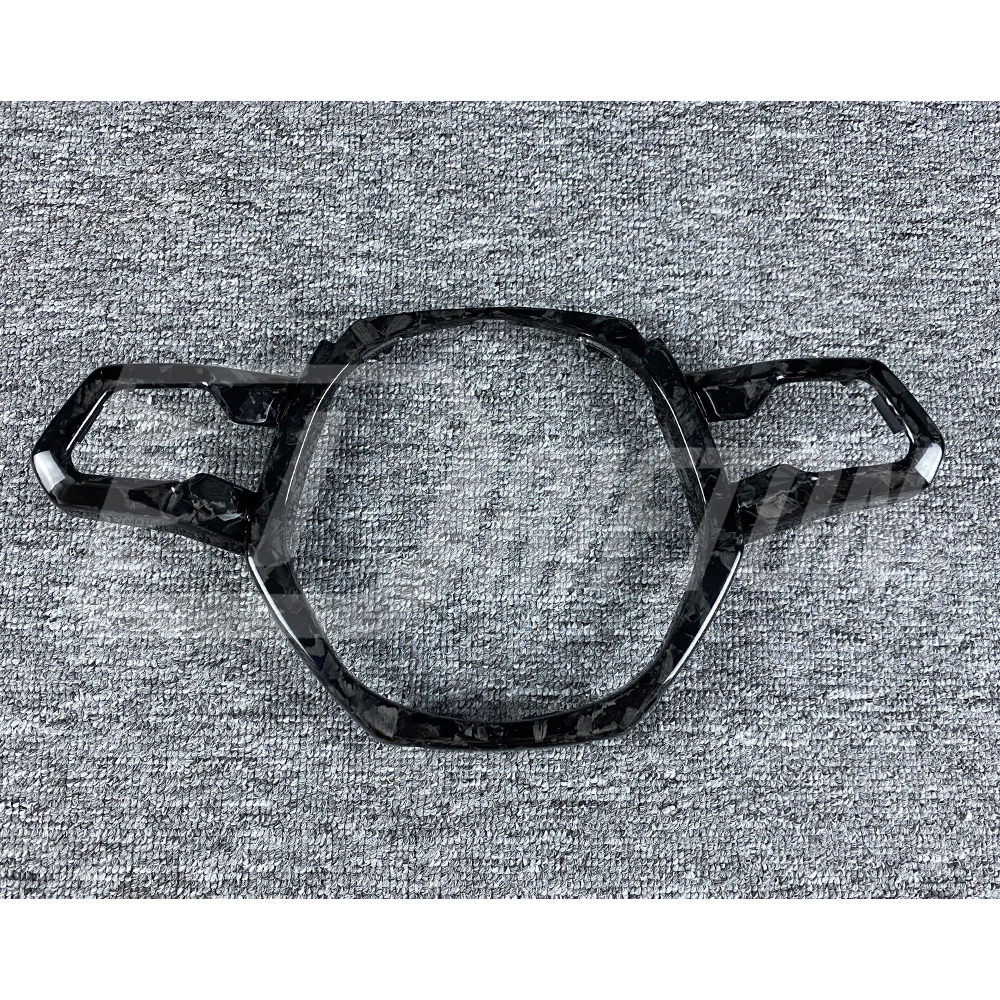 Forged Dry Carbon Fiber Steering Wheel Center Panel For Lamborghini Huracan LP610 & LP580 & EVO 2014-2025