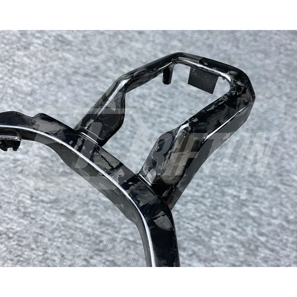 Forged Dry Carbon Fiber Steering Wheel Center Panel For Lamborghini Huracan LP610 & LP580 & EVO 2014-2025