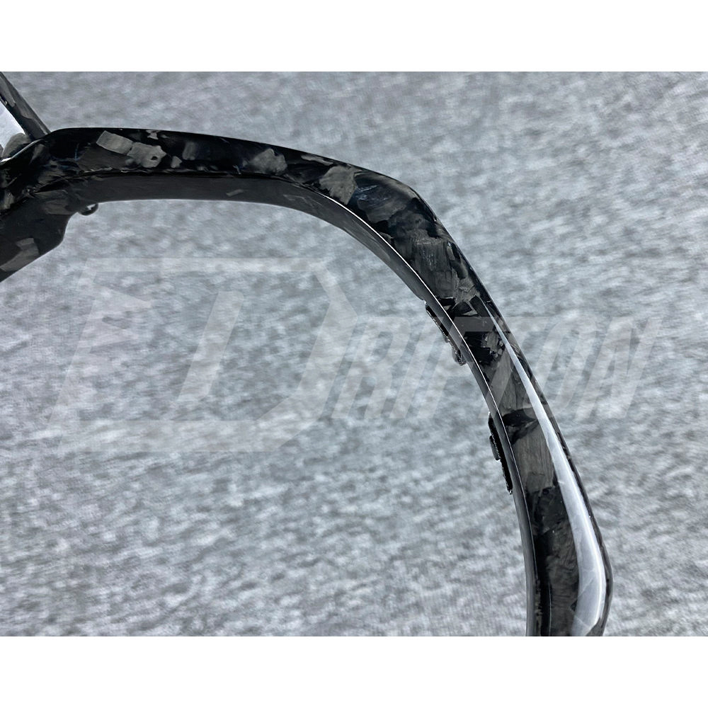 Forged Dry Carbon Fiber Steering Wheel Center Panel For Lamborghini Huracan LP610 & LP580 & EVO 2014-2025