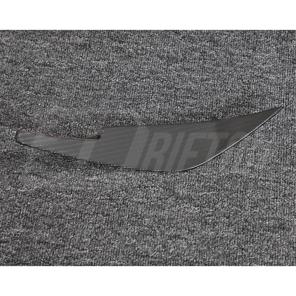 RS Style Dry Carbon Fiber Front Bumper Canards For Nissan Z Fairlady 400Z RZ34 2022+